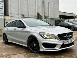 Silver Used 2015 Mercedes CLA220 Shooting Brake AMG Estate | £9,700 (Fair price)