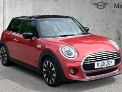Red Used 2021 Mini Cooper Exclusive Hatchback | £16,681 (Fair price)
