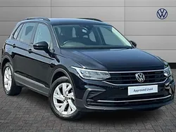 Black Used 2021 VW Tiguan Life SUV | £15,337 (Good price)