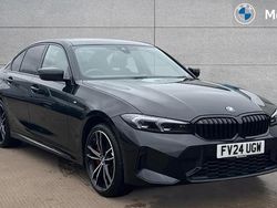 Black Used 2024 BMW 330e M Sport Sedan | £31,794 (Fair price)