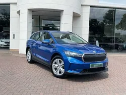 Race blue metallic New 2025 Skoda Enyaq iV SUV | £26,990 (Fair price)