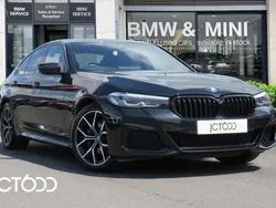 Black Used 2022 BMW 530e M Sport Sedan | £28,990 (Fair price)