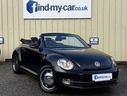 Black Used 2014 VW Beetle Design Cabriolet | £7,999 (Fair price)