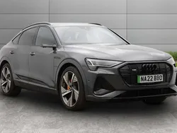 Grey Used 2022 Audi e-tron Sportback Advanced SUV | £36,987