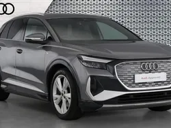 Grey Used 2021 Audi Q4 e-tron S-Line SUV | £23,867 (Fair price)