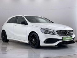 White Used 2017 Mercedes A180 AMG line Hatchback | £10,700 (Fair price)
