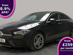 Black Used 2021 Mercedes CLA250e AMG line Sedan | £18,757 (A bit pricey)