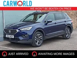Blue Used 2021 Seat Tarraco SE Technology SUV | £16,991 (Fair price)