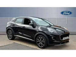 Black Used 2022 Ford Puma Titanium SUV | £14,810 (Good price)