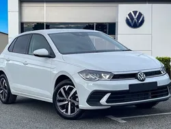 White New 2025 VW Polo Match Hatchback | £23,989 (A bit pricey)