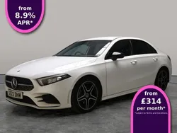 White Used 2022 Mercedes A180 Executive Sedan | £21,965 (Fair price)