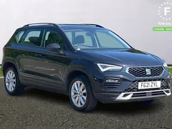 Black Used 2021 Seat Ateca SE SUV | £15,599 (Fair price)