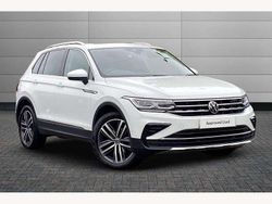White Used 2023 VW Tiguan Elegance SUV | £23,895 (Fair price)