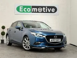 Blue Used 2017 Mazda 3 Inclusive Hatchback | £10,295 (Fair price)