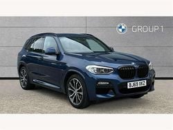Blue Used 2019 BMW X3 M Sport SUV | £27,695 (Good price)