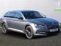 Grey Used 2022 Skoda Superb SE L Estate | £17,899 (Fair price)
