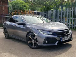 Grey Used 2018 Honda Civic EX Hatchback | £13,495 (A bit pricey)