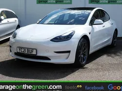 Pearl white Used 2021 Tesla Model 3 Standard Range Plus Sedan | £20,995 (A bit pricey)