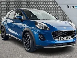 Blue Used 2021 Ford Puma Titanium Hatchback | £14,150 (Good price)