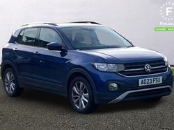 Blue Used 2023 VW T-Cross SE SUV | £16,499 (Fair price)