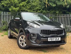 Black Used 2017 Kia Sportage 2 SUV | £6,295 (Good price)