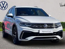 White Used 2021 VW Tiguan R-line SUV | £26,708 (Fair price)