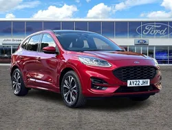 Red Used 2022 Ford Kuga ST-Line X SUV | £20,995 (Fair price)