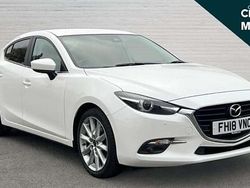 White Used 2018 Mazda 3 Inclusive Hatchback | £12,691 (A bit pricey)