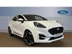 White Used 2024 Ford Puma Gen-E ST-Line X SUV | £21,845 (Expensive)