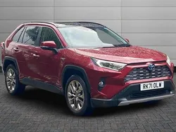 Red Used 2022 Toyota RAV4 Hybrid SUV | £30,850 (Fair price)