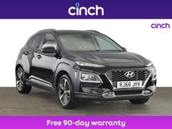 Black Used 2018 Hyundai Kona Premium SE SUV | £11,949 (A bit pricey)