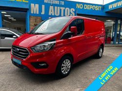 Red Used 2022 Ford Transit Custom Limited Van | £12,995 (Super price)