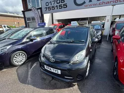 Black Used 2014 Toyota Aygo Style Hatchback | £2,795 (Fair price)