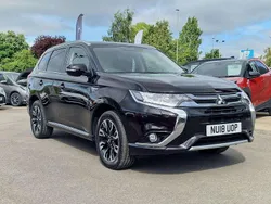 Black Used 2018 Mitsubishi Outlander P-HEV SUV | £12,500 (Fair price)