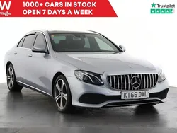 Silver Used 2017 Mercedes E220 Premium Sedan | £13,999 (Fair price)