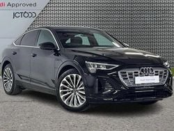 Black Used 2023 Audi Q8 e-tron S-Line SUV | £41,579 (Fair price)