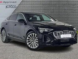 Black Used 2023 Audi Q8 e-tron S-Line SUV | £42,748 (Super price)