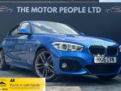 Blue Used 2016 BMW 118 M Sport Hatchback | £7,795 (Fair price)