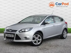 Silver Used 2014 Ford Focus Zetec Hatchback | £4,490 (Fair price)