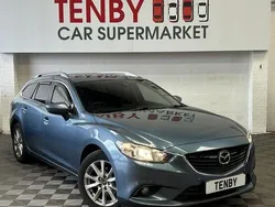 Blue Used 2015 Mazda 6 Estate | £5,995 (Good price)