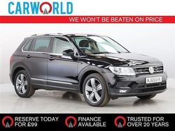 Black Used 2019 VW Tiguan Match SUV | £18,563 (A bit pricey)