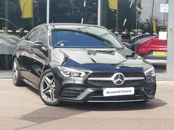 Black Used 2020 Mercedes CLA180 AMG line Sedan | £24,498 (Fair price)