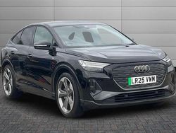 Mythos black Used 2025 Audi Q4 e-tron Advanced SUV | £44,950 (Fair price)