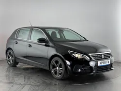 Black Used 2018 Peugeot 308 Allure Hatchback | £6,300 (Fair price)