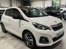 White Used 2018 Peugeot 108 Allure Hatchback | £7,195 (Fair price)