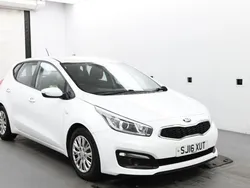 White Used 2016 Kia Ceed 2 Hatchback | £4,149 (Good price)