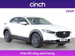 White Used 2021 Mazda CX-30 SUV | £15,499 (Fair price)