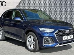 Blue Used 2021 Audi Q5 S-Line SUV | £26,229 (Fair price)