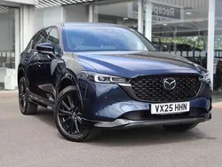 Blue Used 2025 Mazda CX-5 Homura-Line SUV | £31,946 (A bit pricey)