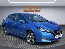 Blue Used 2020 Nissan Leaf Tekna Hatchback | £8,990 (Fair price)